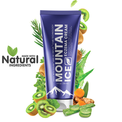 Mountain Ice Eczema and Psoriasis Cream Made with Natural Ingredients Repair Dry and Damaged Skin